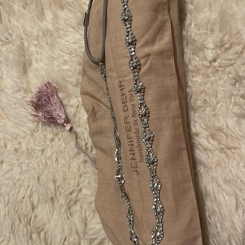 Jennifer Behr handmade crystal bridal headband